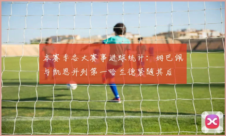 本赛季各大赛事进球统计：姆巴佩与凯恩并列第一哈兰德紧随其后